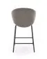 Hoker H-121 VELVET szary na metalowych nogach I sklep meblowy MIRAT. styl GLAMOUR, LOFT