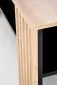 Ława FEMINA 110x65 dąb artisan/czarna - powystawowa I sklep meblowy MIRAT. styl LOFT, SKANDYNAWSKI