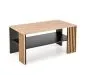 Ława FEMINA 110x65 dąb artisan/czarna - powystawowa I sklep meblowy MIRAT. styl LOFT, SKANDYNAWSKI