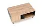 Stolik kawowy SONIA 100x60 dąb artisan/czarna z szufladą I sklep meblowy MIRAT. styl LOFT