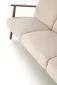 Sofa MILANO 3S beżowa/orzech nierozkładana I sklep meblowy MIRAT. styl SKANDYNAWSKI