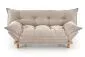 Sofa rozkładana z funkcją spania PILLOW beżowa trzyosobowa I sklep meblowy MIRAT.