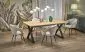 Stół rozkładany HENRY 180(300)x100 dąb naturalny/czarny 12-osobowy I sklep meblowy MIRAT. styl LOFT