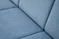Sofa MILANO 3S niebieska/orzech trzyosobowa PRL I sklep meblowy MIRAT. styl SKANDYNAWSKI, VINTAGE