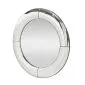 Lustro dekoracyjne MOON 80x80cm srebrne do salonu I sklep meblowy MIRAT. styl GLAMOUR