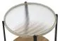 Stolik kawowy KAMALA S 53cm dąb naturalny/czarny loftowy I sklep meblowy MIRAT. styl LOFT