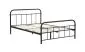 Łóżko metalowe LINDA 140x200 czarne loftowe I sklep meblowy MIRAT. styl LOFT