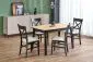 Stół rozkładany BARRIL 130(170)x80 dąb artisan/czarny loftowy I sklep meblowy MIRAT. styl LOFT