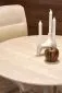 Stół okrągły TOLIO 90x90 beżowy/kaszmirowy mały I sklep meblowy MIRAT.