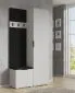 Panel tapicerowany CLIF P-50 50x35 czarny welurowy I sklep meblowy MIRAT.  kolekcja CLIF