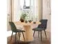 Krzesło do jadalni CHIC BREGO pikowane w tkaninie | MIRAT styl LOFT