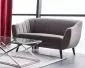 Sofa ELITE 2 VELVET szara I sklep meblowy MIRAT. styl GLAMOUR, VINTAGE