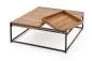 Ława FREGATA drewniana z blatem z 4 modułów w stylu loft | MIRAT. styl LOFT