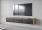 Szafka RTV FRIDA 2K2S 180cm dąb olejowany/antracyt z szufladami I sklep meblowy MIRAT. styl LOFT