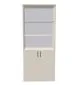 Regał biurowy EASY SPACE CABINET HO 5-OH 80cm kaszmirowy zamykany I sklep meblowy MIRAT.