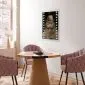 Plakat Małpa w kapeluszu 40x60 cm bez ramy z marginesem | MIRAT.