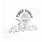 Plakat Tiger power 42x29,7 cm bez ramy bez marginesu | MIRAT.