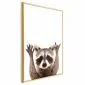 Plakat Szop 40x60 cm z ramą złotą bez marginesu | MIRAT.