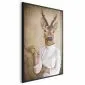 Plakat Pani domu 60x90 cm z ramą czarną bez marginesu | MIRAT.
