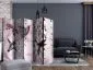 Parawan akustyczny Zwierzęta 225x172 cm 5-częściowy szary | MIRAT.
