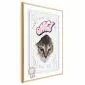 Plakat OMG 29,7x42 cm z ramą złotą bez marginesu | MIRAT.