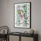 Plakat Always be yourself 29,7x42cm z ramą czarną z marginesem | MIRAT. kolekcja g-C-0112-ao-a