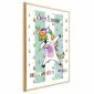 Plakat Artgeist Always be yourself 29,7 x 42 cm 1 szt z ramą złotą i marginesem | MIRAT. kolekcja g-C-0112-ao-a