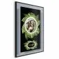 Plakat Leniwiec 40x60 cm z ramą czarną bez marginesu | MIRAT.
