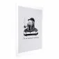 Plakat Smoking 21x30 cm bez ramy z marginesem | MIRAT.
