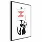 Plakat Home 40x60 cm bez ramy z marginesem | MIRAT.