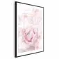 Plakat Ulotne piękno 60x90 cm z ramą czarną z marginesem | MIRAT.