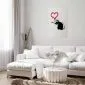 Plakat Love Rat 40x60 cm bez ramy z marginesem | MIRAT.