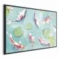 Plakat Staw w Japonii 60x40 cm z ramą czarną bez marginesu | MIRAT.