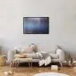 Plakat Rybki w głębinach 90x60 cm z ramą czarną bez marginesu | MIRAT.