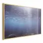 Plakat Rybki w głębinach 30x21 cm z ramą złotą bez marginesu | MIRAT.