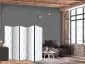 Parawan jednostronny Zwierzęta 225x172 cm 5-częściowy czarny | MIRAT.