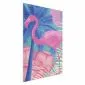 Plakat Abstrakcyjny Flaming 60x90 cm bez ramy z marginesem | MIRAT.