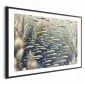 Plakat Oceaniczna przyroda 60x40 cm z ramą czarną z marginesem | MIRAT.