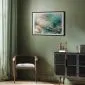 Plakat Oceaniczne piękno 60x40 cm z ramą czarną z marginesem | MIRAT.