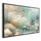 Plakat Oceaniczne piękno 60x40 cm z ramą czarną bez marginesu | MIRAT.