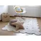 Dywan dziecięcy GALLETA BLANCO 120x160 biały w kropki | MIRAT.