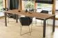 Stół rozkładany GARANT 130(365)x80 dąb craft do salonu i jadalni | MIRAT. styl LOFT