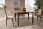 Stół GD-017 110(170)x74 dąb artisan/czarny mat I sklep meblowy MIRAT. styl LOFT