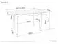 Stół GD-017 110(170)x74 dąb artisan/czarny mat I sklep meblowy MIRAT. styl LOFT