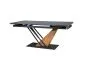 Stół GENESIS 180(240)x90 czarny/jesion I sklep meblowy MIRAT. styl LOFT