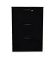 Komoda biurowa EASY SPACE CABINET 3D 80cm czarna zamykana I sklep meblowy MIRAT.