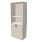 Regał biurowy EASY SPACE CABINET HO 5-OH 80cm kaszmirowy zamykany I sklep meblowy MIRAT.