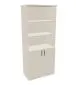 Regał biurowy EASY SPACE CABINET HO 5-OH 80cm kaszmirowy zamykany I sklep meblowy MIRAT.