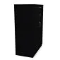 Komoda biurowa EASY SPACE CABINET HDE 2D2S 80cm czarna zamykana I sklep meblowy MIRAT.