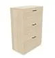 Komoda biurowa EASY SPACE CABINET 3D 80cm akacjowa zamykana I sklep meblowy MIRAT.